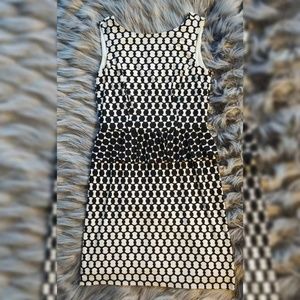 Black and White Cocktail Dress